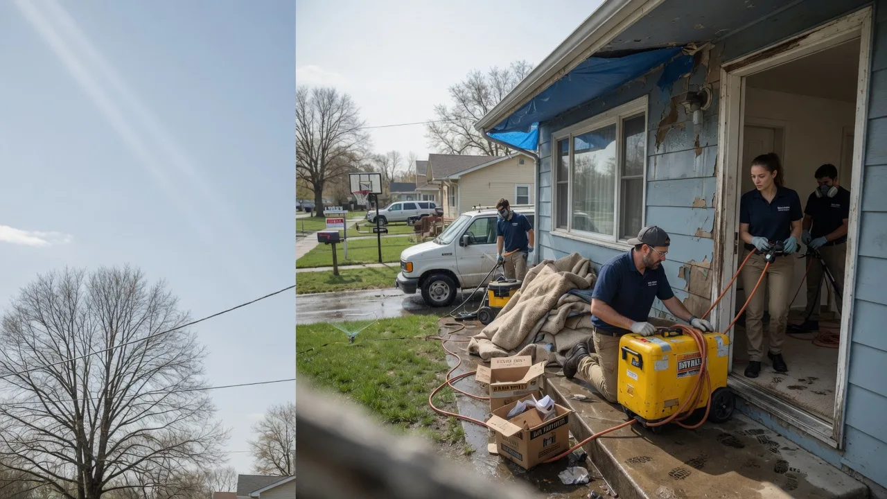 Basement Flood Cleanup in Tahlequah, OK near me